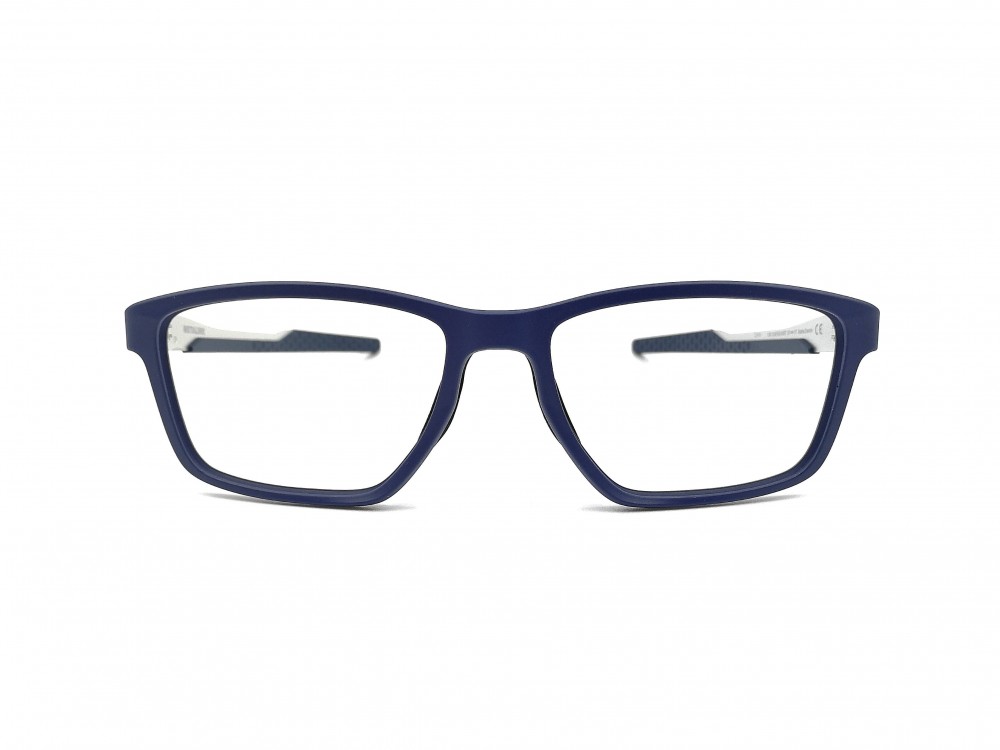Monture rectangle Oakley – Homme - Bleu et argent