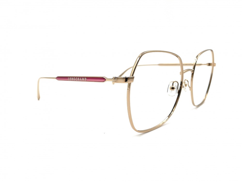 Monture papillon Longchamp – Métal or
