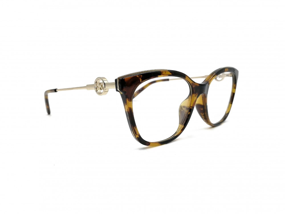 Monture papillon Michael Kors – Plastique tortoise avec pointe de métal