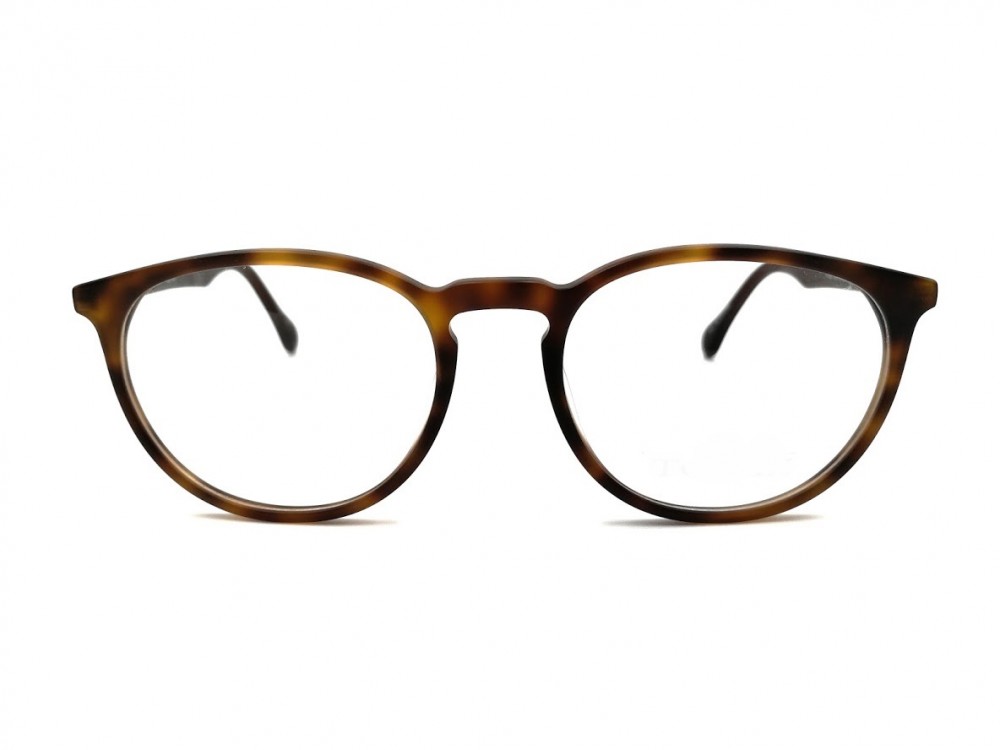 Monture ovale – Unisexe - Plastique tortoise avec pont clé
