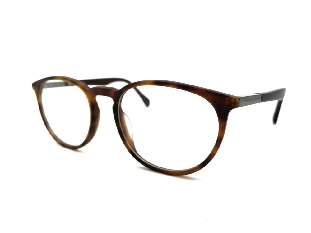 Monture ovale – Unisexe - Plastique tortoise avec pont clé