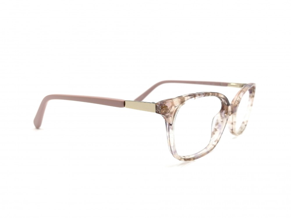 Monture rectangle – Plastique tortoise transparent - Enfant