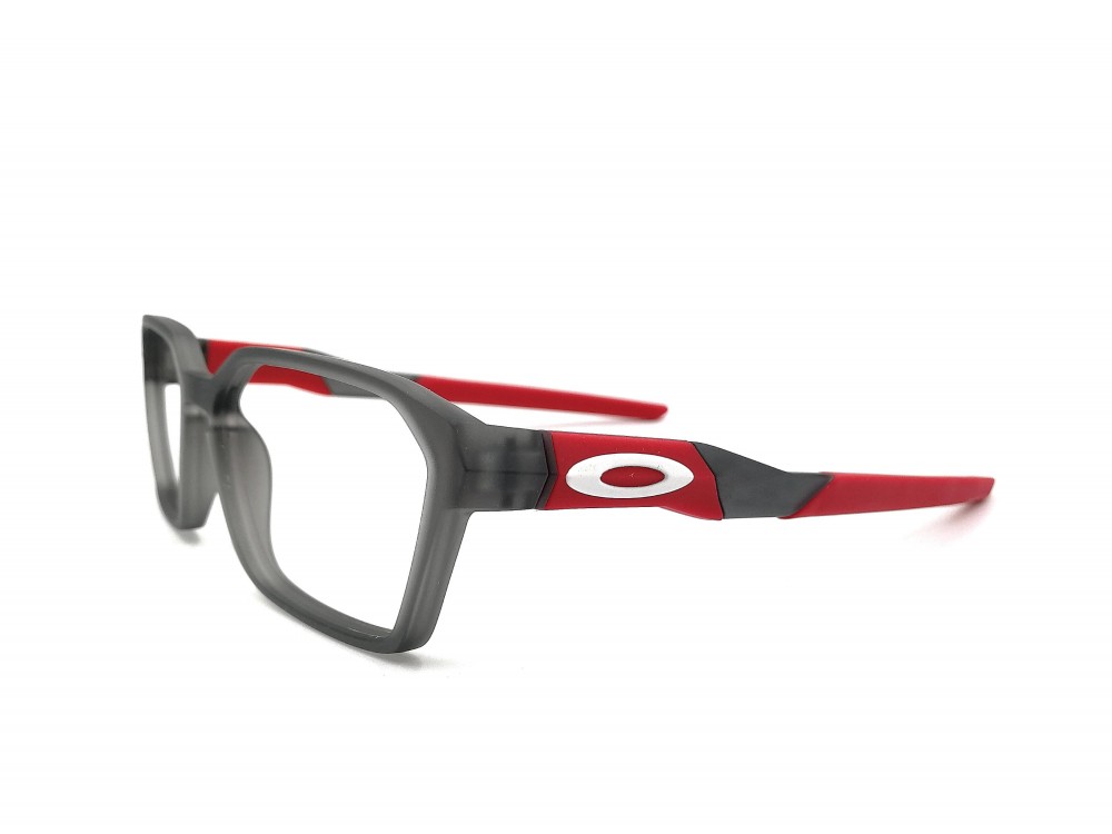 Monture hexagonale Oakley – Gris et rouge - Enfant