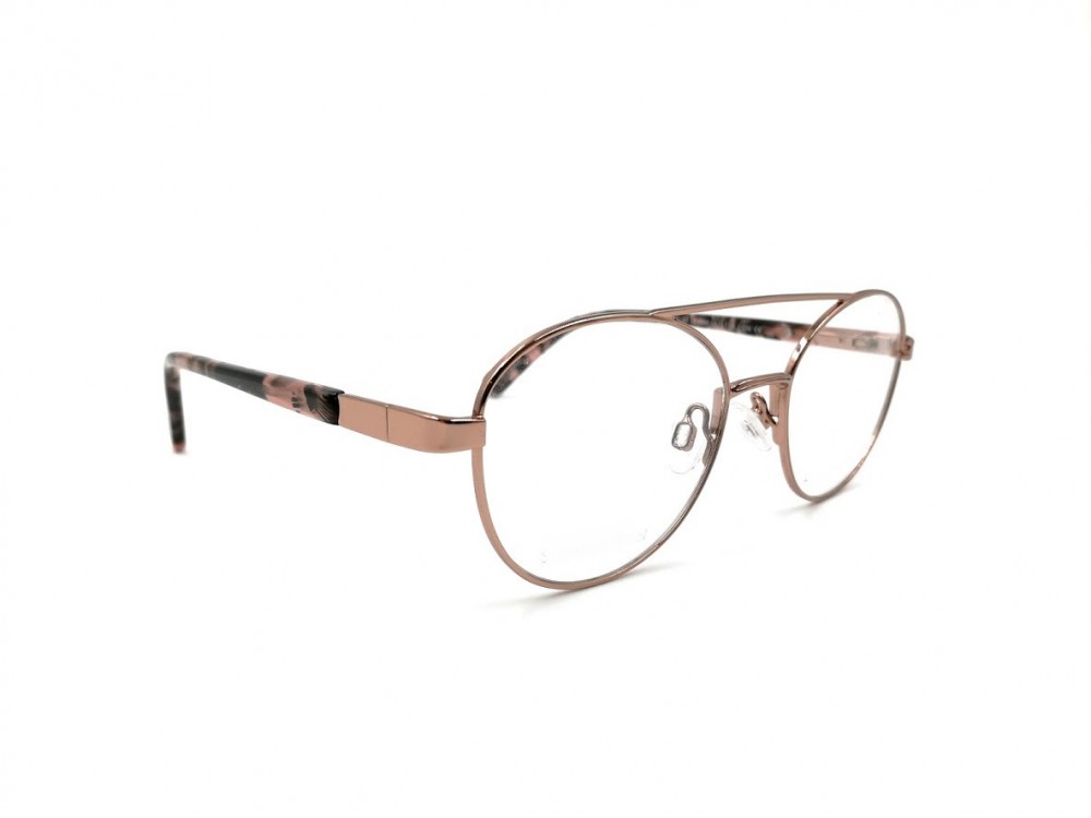 Monture double pont - Enfant - Métal or rose