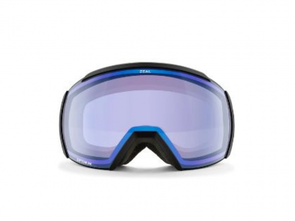Lunettes de ski ZEAL - Modèle Hemisphere - Noir et bleu