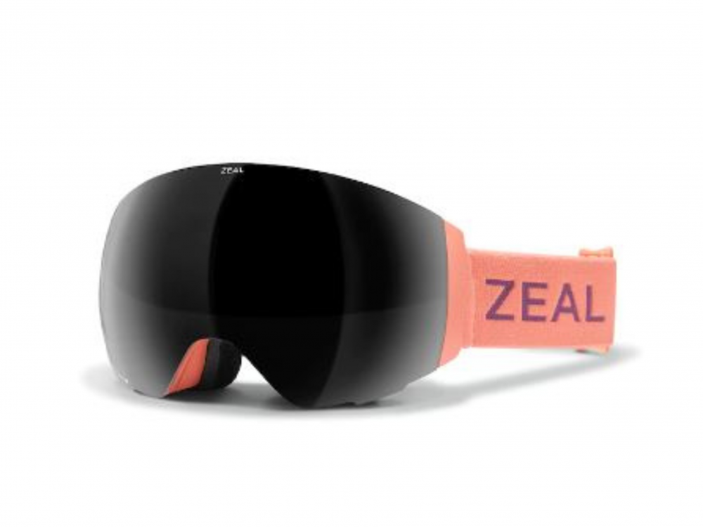 Lunettes de ski ZEAL - Modèle Portal - Noir et rose